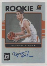 2016-17 Donruss Optic Rookie Signatures Holo Silver Prizm Dragan Bender Auto 2ct