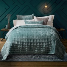 Luxury Velvet Quilt Set King Size Lightweight Velvet Comforter Set Oversized
