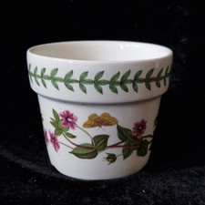 S&uuml;&szlig;er Mini Vintage Portmeirion Botanischer Garten Pflanzgef&auml;&szlig; / Kr&auml;utertopf "Pimpernel"
