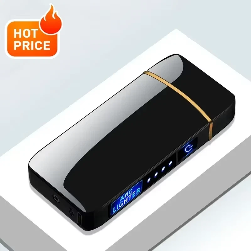 Nola LichtBogen 581 Accendino Elettrico Ricaricabile USB - Ad Arco, Senza Gas, Antivento - Con Cavo