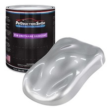 Productionshop 1 Gallon Bright Silver Performance Basecoat Auto Paint Productionshop 1 Gallon Bright Silver Performance Basecoat Auto Paint