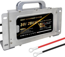 43.8V 20A Waterproof Lithium Battery Charger for 36V Lifepo4 Golf Cart RV