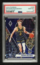2023 Phoenix Rookies Blue Lazer 1/275 Brandin Podziemski #295 PSA 10 GEM MT 0x3f