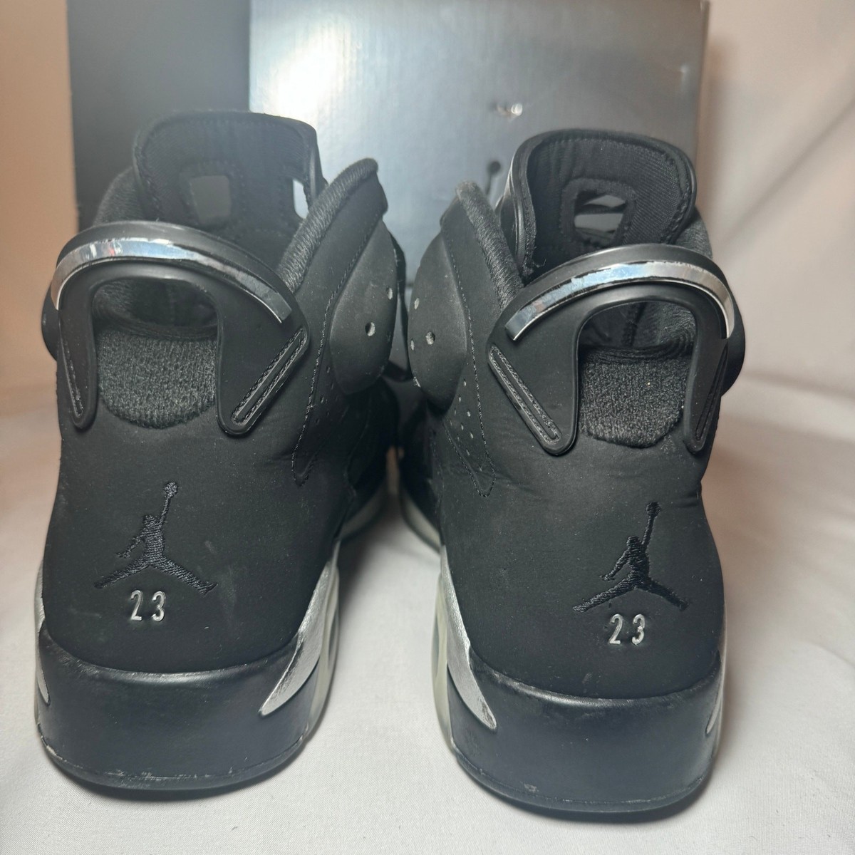 Size 12 - Nike Air Jordan 6 Retro Chrome Men display picture 2