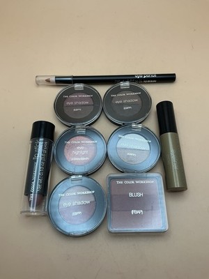 The Color Workshop, Markwins Int l, Lot of 9, Eye Shadow/Liner/Pencil, Lipstick