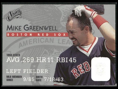 1995 Mike Greenwell #121