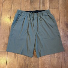 Mens Lululemon Bowline Shorts 8" Unlined Athletic Green Drawstring M7BBHS sz M