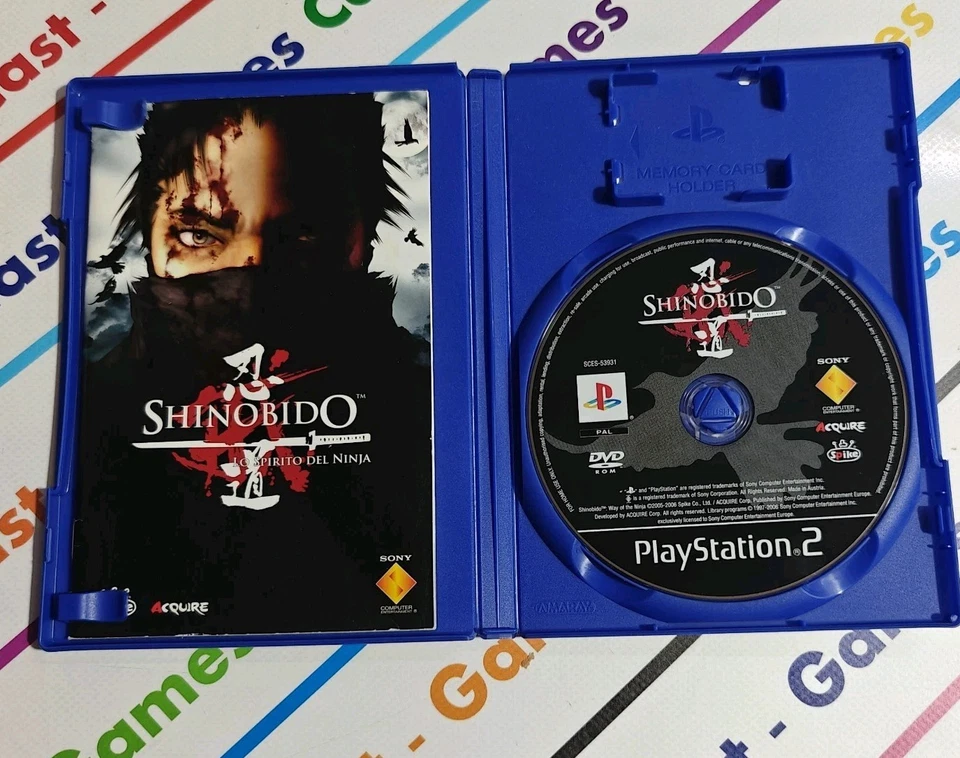 PS2 SHINOBIDO - ITALIANO PLAYSTATION 2 COMPLETO DISCO COME NUOVO - Immagine 3 di 4