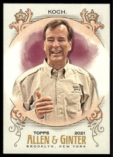 2021 Topps Allen & Ginter Jim Koch #233