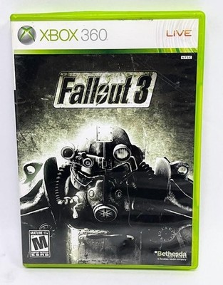 Fallout 3 Xbox 360 Complete w/ Manual