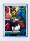 Paul Skenes RARE CYBER REFRACTOR INVESTMENT CARD SSP BOWMAN PIRATES MVP MINT