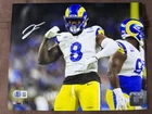 Los Angeles Rams Jared Verse #8 Autographed Signed 8X10 Photo Beckett See Photos