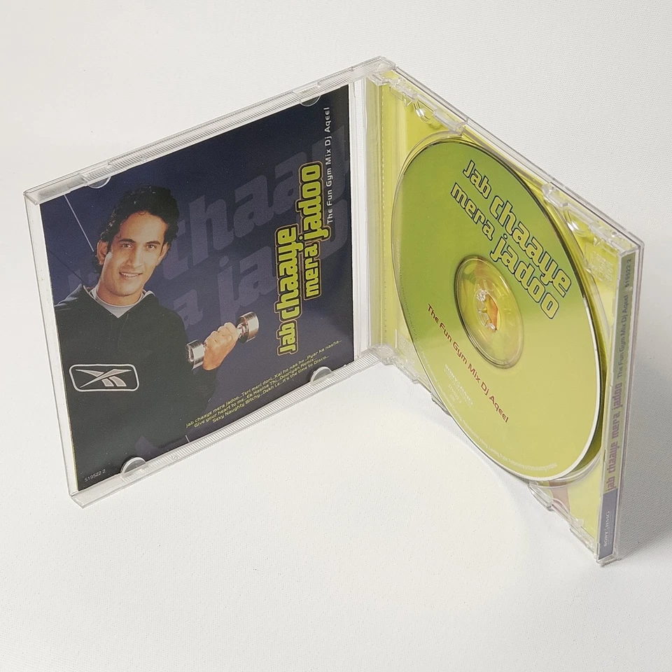 DJ Aqeel - Jab Chaaye Mere Jadoo - Bollywood Bhangra Disco Gym Mix Audio CD - Image 2 of 4