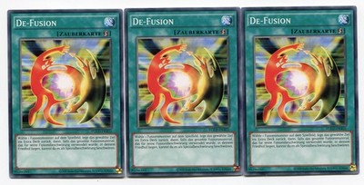 Yu-Gi-Oh! De Fusion Common Playset (3 Stück) Set 172