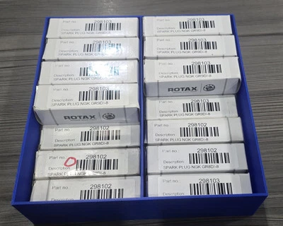 YORKSHIRE3DPRINTZ Rotax Karting Spark Plug Storage / Holder | Roll Cab Tool Box Storage Modular