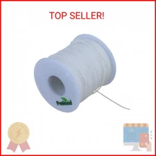 PMLAND 1 X Roll of 100 Yards Lift Shade Cord 0.9 mm - White