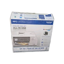 Brother INKvestment Tank MFC-J4335DW Wireless All-in-One Inkjet Printer & Tanks 