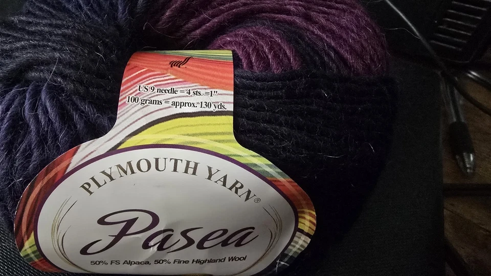 PLYMOUTH YARN PASEA WOOL-BLEND 100G COLOR 1015 MADE IN PERU - Image 2 of 4