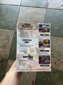 Vintage Virtua Fighter 2 Virtua Cop Daytona USA (Sega Saturn 3 Free Games) New
