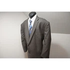 Lauren Ralph Lauren Blazer Mens 54R Brown Glen Plaid 100% Wool Sport Coat EUC