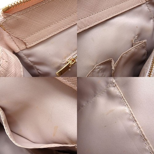 Salvatore Ferragamo Gancini GG 21F317 2Way bag leather pink beige 351417 used - Picture 7 of 9