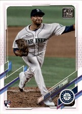 2021 Topps Update Aaron Fletcher Rookie Card  #US326 Seattle Mariners