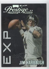 1999 Playoff Prestige EXP Trading Places Reflections Silver /3250 Jim Harbaugh