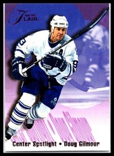 1994-95 Flair #3 Doug Gilmour Center Spotlight