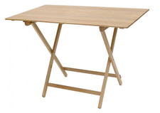 Tavolo pieghevole legno massello PIC-NIC cm 80x60x75 100x60x75
