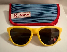 Knockaround Premiums Yellow Sunglasses with Gray Lenses