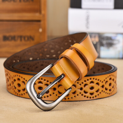 Women Belts for Jeans Dresses Designer Vintage Y2K Genuine 