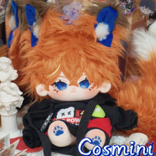 In STOCK Genshin Impact Tartaglia 20cm Plush Doll Stuffed Dress up Toy Anime