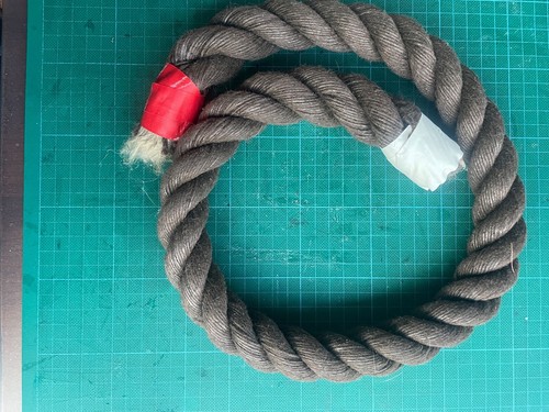 30mm - 80cm Handrail Rope Railing Stair Rope - Brown