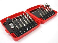 13pc 1/4" Quick Change SAE MM M3 M10 Drill  Tap Thread Spiral Screw HSS Bit Set