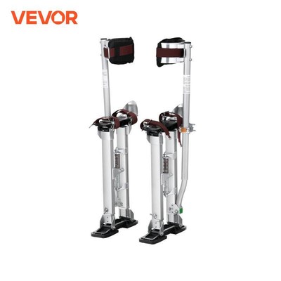 Adjustable 36''-50'' Drywall Stilts   Aluminum Work Stilts with Knee Pads & Grip