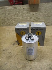 LOT OF 2 NEW TITAN PRO TRCFD353 Dual Run Capacitor,35/3 MFD