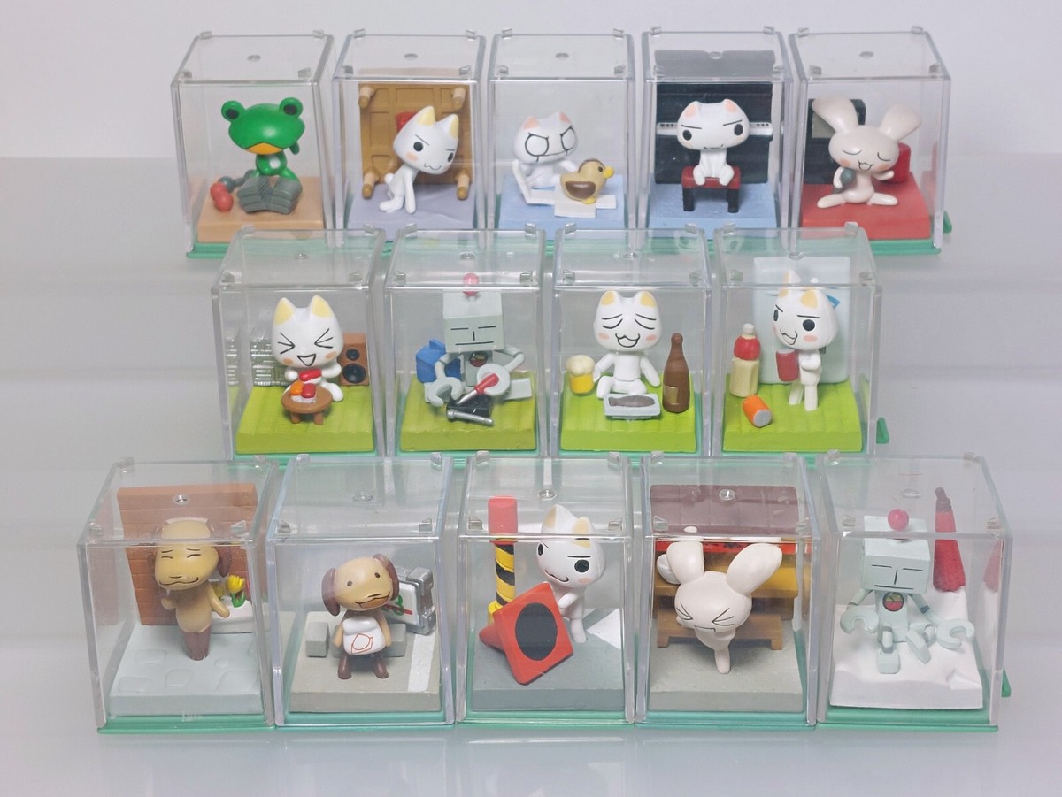 Doko Demo Issho Pocket World Figure Set Bandai 1998 Toro Inoue