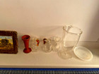 Antique/Vintage Doll House RARE miniature GLASS, METAL, MORE — photo 3
