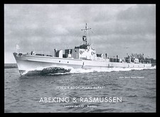 Grosse Werbung 1959 39,35 m R-BOOT PULAU RUPAT Werft Abeking & Rasmussen Bremen
