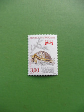 FRANCE 1991 Y&T N° 2722 LA TORTUE TERRESTRE  TTB