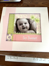 New Seasons 11x10 Pink Covered Baby Photo Album