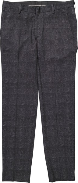 Neu! Benvenuto Vidono Herren Hose Grau Schwarz Kariert Gr. 48-image