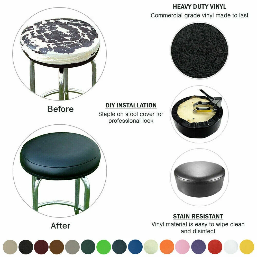 Vinyl bar stools online