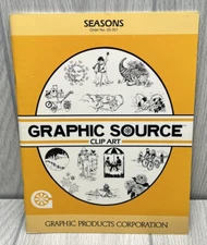 Graphic Source Clip Art Book Gallery "Seasons" Order No. GS-351