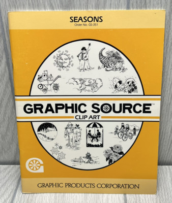 Graphic Source Clip Art Book Gallery ''Seasons'' Order No. GS-351