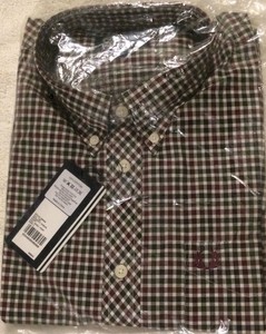 fred perry check shirt