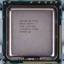Intel Core i7-975 Extreme Edition 3.33-3.60 GHz 4Core 8Thread LGA 1366 130W 45nm