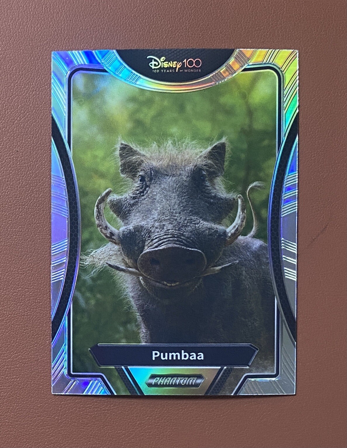 2023 Kakawow Phantom Disney 100 Years of Wonder #PD-I-155 Pumbaa Silver Holo