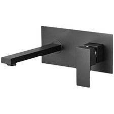 Wall basin faucet, wall hanging, wall outlet basin embedded concealed faucet