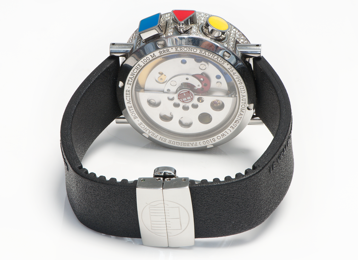 Alain Silberstein Krono Bauhaus Diamond Automatic Watch | eBay